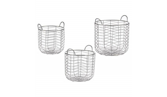 Korvide Komplekt Gift Decor B2609 B2609 Hõbedane Hõbe Metall