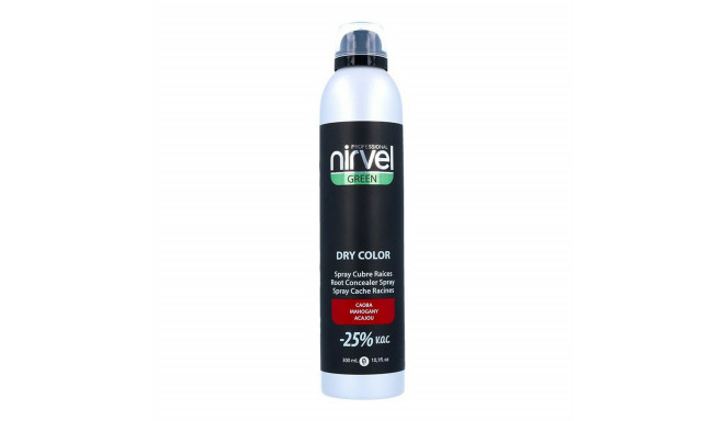 Спрей для закрашивания седых волос Green Dry Color Nirvel Green Dry Красное дерево (300 ml)