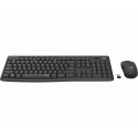 Logitech MK295 Silent Wireless Combo, wireless keyboard with mouse, black