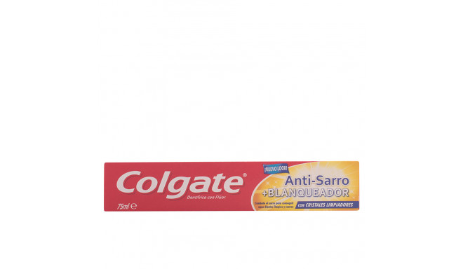 COLGATE ANTI-SARRO +BLANQUEADOR pasta dentífrica 75 ml