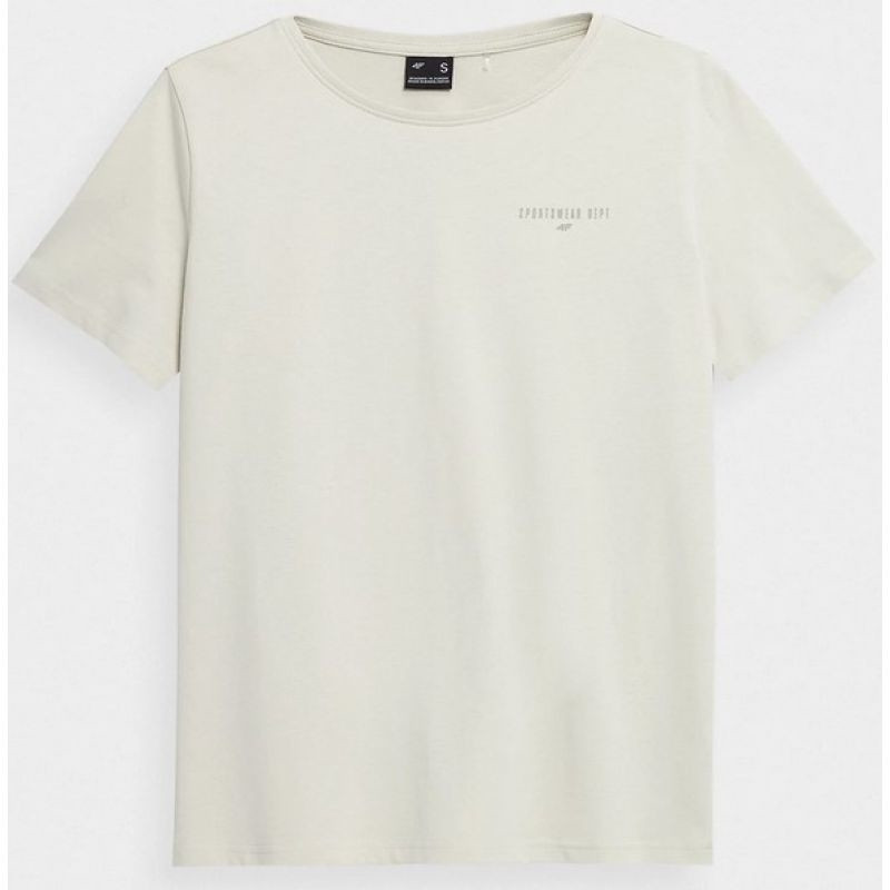 T-shirt 4F W H4Z22TSD028BLACKED WHITE (XL) - T-shirts - Photopoint.lv