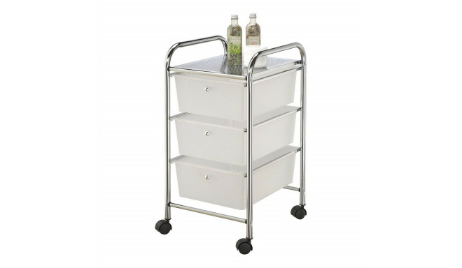 Chest of drawers Berilo YS-A3CL Transparent 3 drawers