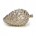 Decorative Figure Pineapple Ceramic Silver Golden (9 x 10 x 16 cm)