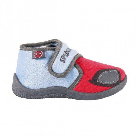 3D House Slippers Spider-Man Red Grey - 24