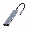 Adapter USB-C 5in1, PD, HDMI, Audio, USB 3.1, USB 2.0