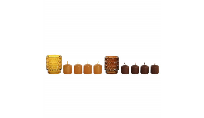 Candle Set DKD Home Decor 36 g Urban (2 Units) (12 Units)
