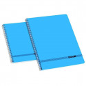 Notebook ENRI A4 Grid sheets Blue 10Units