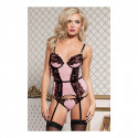 Corset Seven Til Midnight Pink/Black (S - EU 34-36)