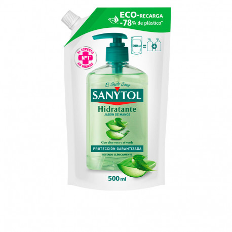SANYTOL JABÓN DE MANOS antibacteriano hidratante recambio eco pack  500 ml