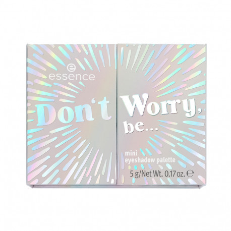 ESSENCE DON'T WORRY, BE… minipaleta de sombras de ojos #multi-color