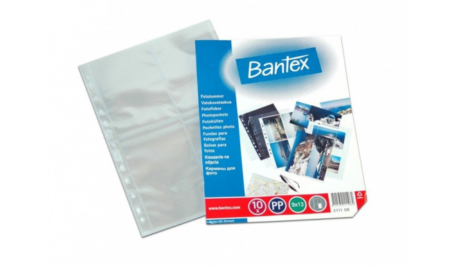 Bantex photo sleeve 9x13cm 10sh