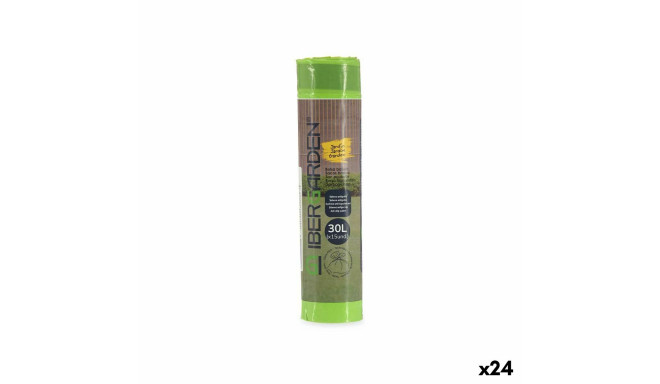 Prügikotid Ibergarden 190939000520 190939000520 Roheline Polüetüleen 30 L 24 Ühikut