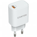 Canyon, Wall charger with 1*USB, QC3.0 18W, Input: 100V-240V, Output: DC 5V/3A,9V/2A,12V/1.5A, Eu pl