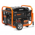 Daewoo GDA 8500E engine-generator 7000 W 30 L Petrol Black, Orange