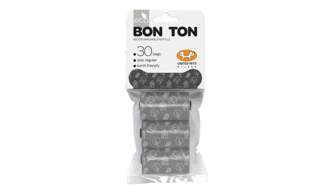 Гигиенические пакеты United Pets Bon Ton Regular Пёс Серый (3 x 10 uds)