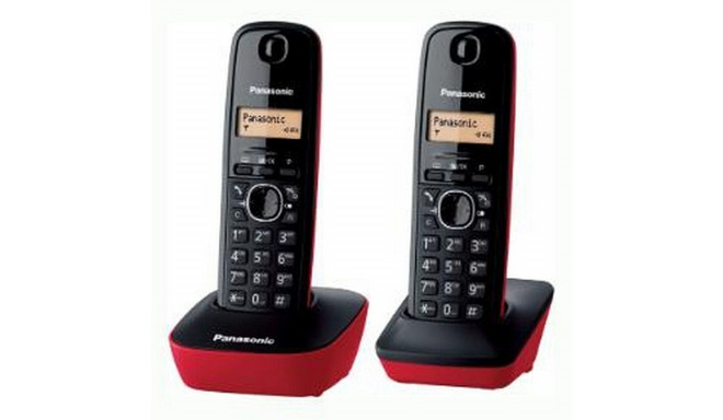 Juhtmevaba Telefon Panasonic KX-TG1612SPR DECT Negro