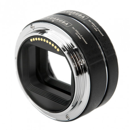 Caruba Extension Tube Set Nikon Chroom (type II) Z Mount (voor Nikon Z mount camera's)