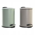 Pedal bin DKD Home Decor Beige Green 3L (2 Units)