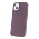 Satin case for iPhone 14 6,1" burgundy