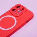 Silicon Magsafe case for iPhone 14 Pro 6,1" red