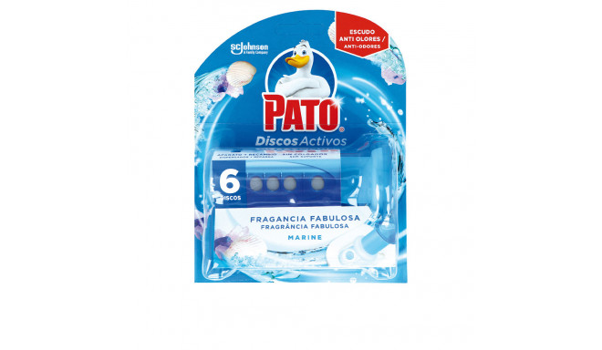 PATO WC DISCOS ACTIVOS aparato + 6 recambios #frescor marino 7 u