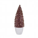 Christmas Tree Small Pink Golden (9 x 28 x 9 cm)