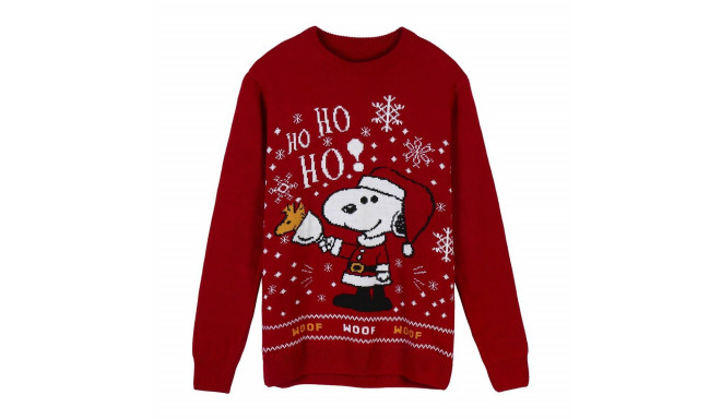 Adīta Unisex Jaka Snoopy Sarkans - XS