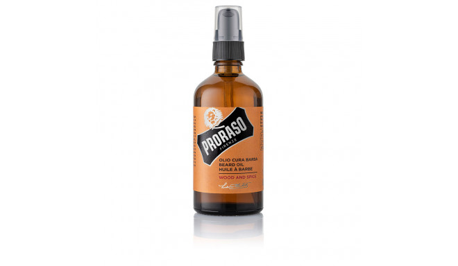 PRORASO WOOD AND SPICE aceite para barba 100 ml