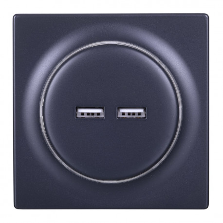 Fibaro FGWU-021-8 pistikupesa 2x USB must