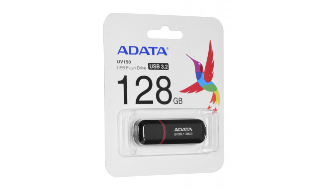 ADATA AUV150-128G-RBK USB mälupulk 128 GB USB Type-A 3.2 Gen 1 (3.1 Gen 1) must
