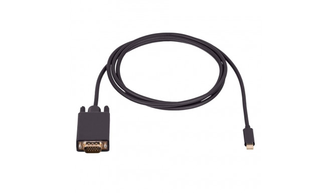 Akyga cable AK-AV-17 cable USB type C - VGA 1.5m