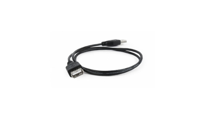 kaabli Gembird USB mees - USB naine 0.75m must