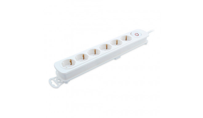 Power Socket - 6 Sockets with Switch TM Electron 3680 W