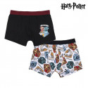 Men's Boxer Shorts Harry Potter Multicolour (2 uds) (M)