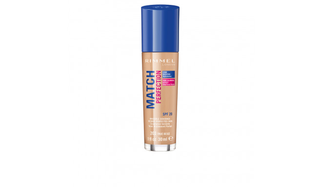 RIMMEL LONDON MATCH PERFECTION foundation #203 30 ml