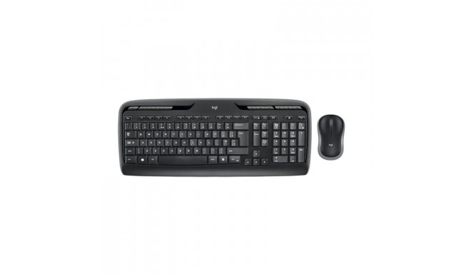 Logitech MK330, SWE, must - Juhtmevaba klaviatuur + hiir