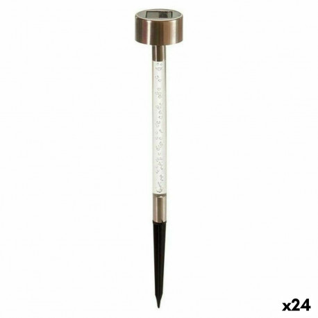 Solārā lampa Ibergarden BH15234 Caurspīdīgs Sudrabains Marķieris (24 gb.)