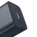 Baseus wall charger Super Si PD 20W 1x USB-C blue + USB-C - Lightning cable
