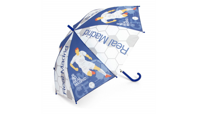 Автоматический зонтик Real Madrid C.F. Синий Белый
