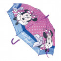 Automātisks Lietussargs Minnie Mouse Lucky Rozā (Ø 84 cm)