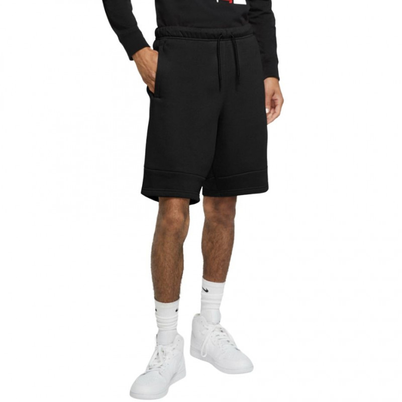 Spodenki męskie Nike Air Jordan Jumpman czarne CK6707 010 - Shorts ...