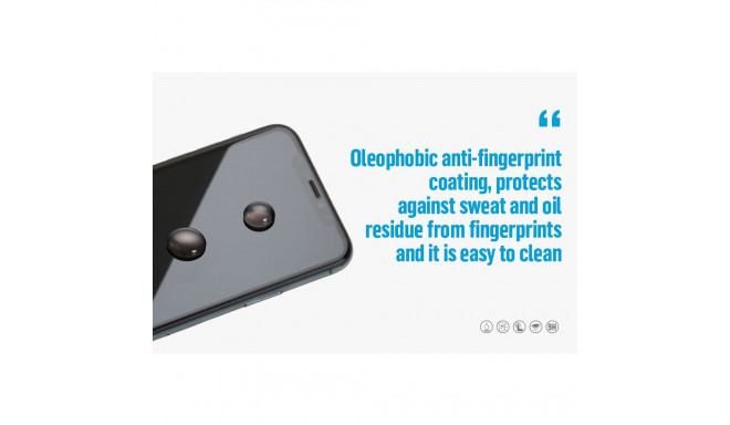 5D Mr. Monkey Glass - for Samsung Galaxy A14 4G / A14 5G black (Strong Lite)