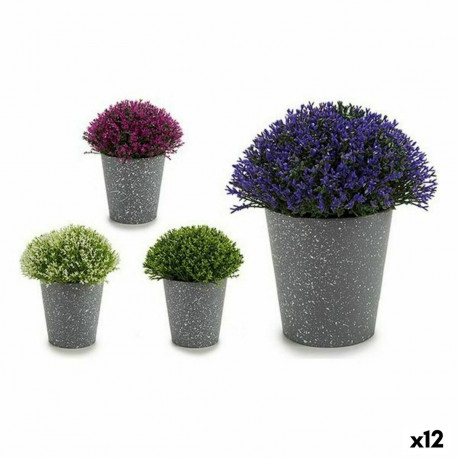 Decorative Plant Ibergarden A18124-91 A18124-91 Plastic 14 x 15 x 14 cm 14 x 16 x 14 cm (12 Units)