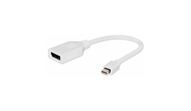 Адаптер Gembird Mini DisplayPort - DisplayPort белый