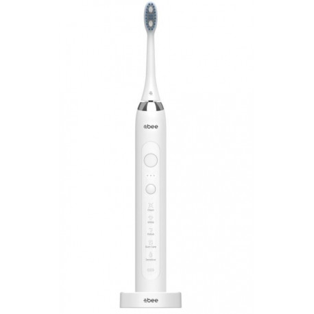 ABEE SONIC ST ULTRA WHITE SONIC BRUSH, TIPS, TIMER, PRESSURE SENSOR, IPX7 CERTIFICATE 96,000 movemen