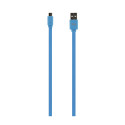 Tellur Data cable, USB to Micro USB, 1m blue