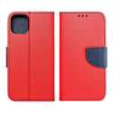 Kaitseümbris Fancy Book Xiaomi Redmi Note 9, punane/tumesinine
