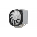 SILENTIUMPC FORTIS 5 ARGB SPC308 CPU cooling PC Fan Radiator 14 cm LED Black, Silver