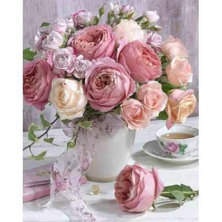 Diamond mosaic - Bouquet