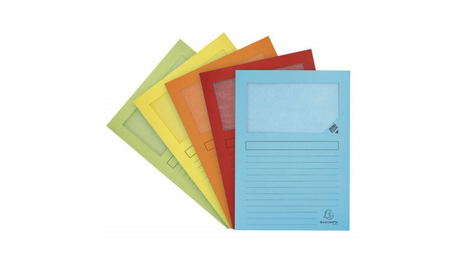 Alamkaust Exacompta Super Läbipaistev aken A4 50 Tükid, osad